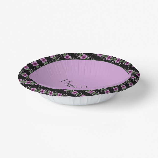 Sehr stilvolle Round Pappteller (Gewinkelt)