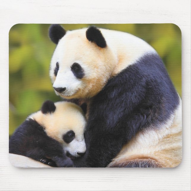 Sehr süße Panda-Mausmatte Mousepad (Vorne)