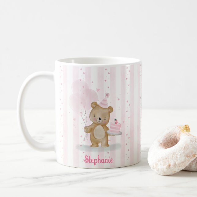 Sehr süßer Geburtstag Kaffeetasse (Mit Donut)