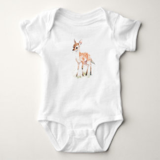 Sehr süßes und Niedliches Baby Deer, Baby Dusche G Strampler