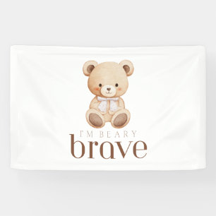 sehr tapferer Kampf gegen Kinderkrebs kranke Kinde Banner