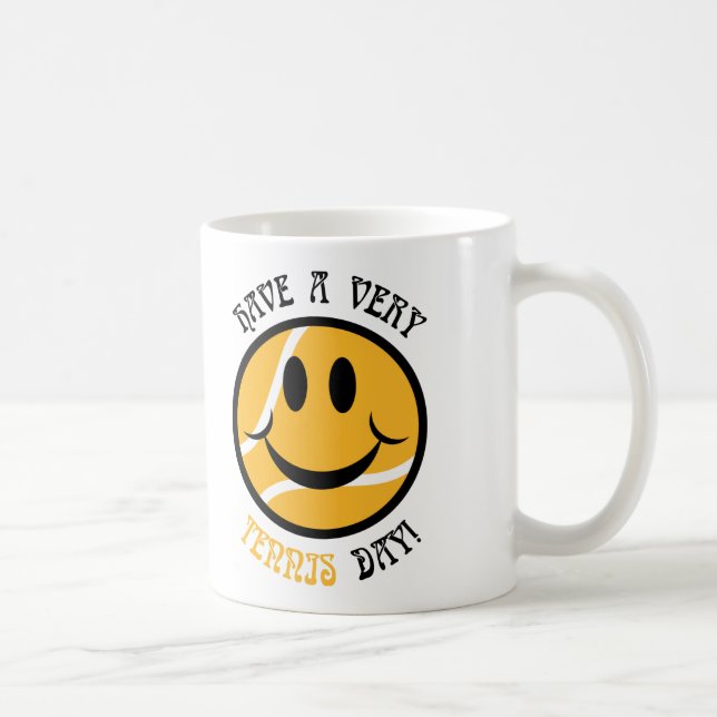 Sehr Tennis-Tag! Kaffeetasse (Rechts)