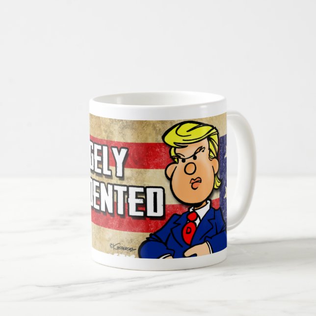 Sehr unpräsiant tasse (VorderseiteRechts)