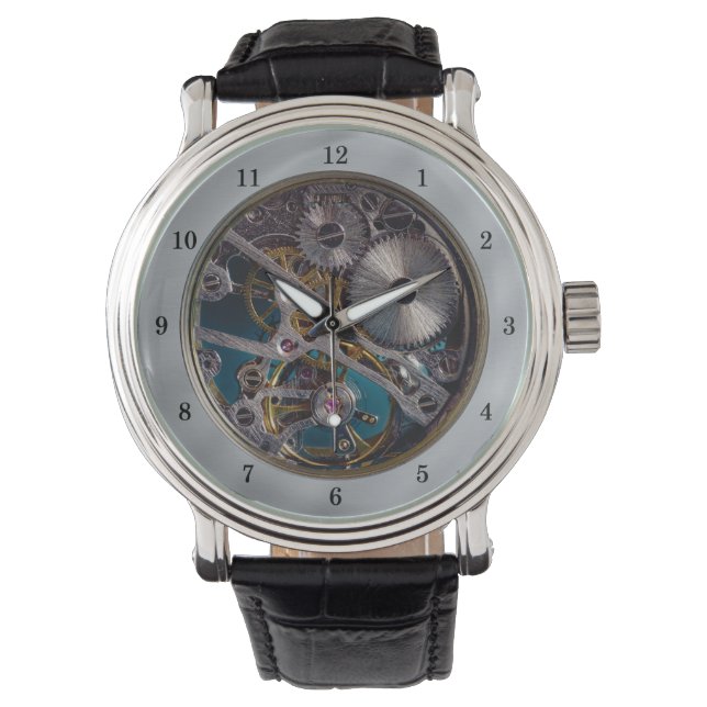 Sehr viel Spaß simuliert transparente Armüberwachu Armbanduhr (Vorderseite)