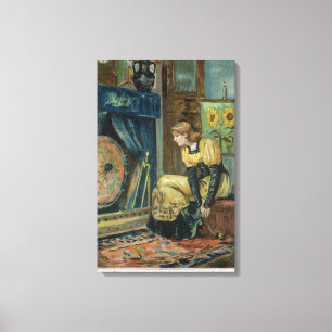 Sehr Wertvolle Wünsche, Viktorianische Weihnachten Leinwanddruck