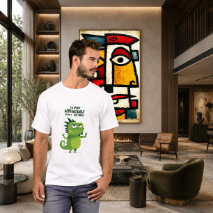 Sehr Zugänglich Aus Der Distanz Lustige Reptilie T-Shirt