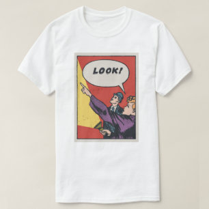 SEHT! Das Ding am Himmel • Golden Era Comic Art T-Shirt