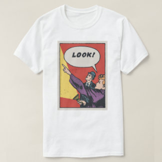 SEHT! Das Ding am Himmel • Golden Era Comic Art T-Shirt