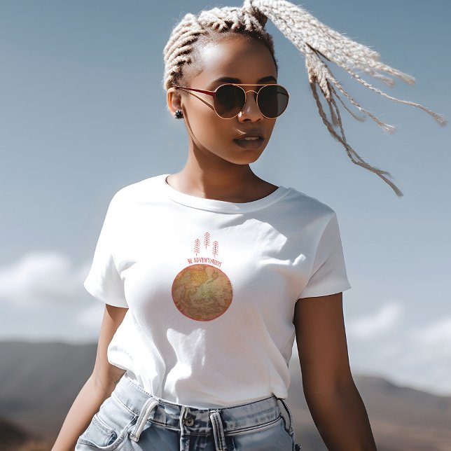 Sei abenteuerlich T-Shirt (Be Adventurous T-Shirt by Kate & Co.)