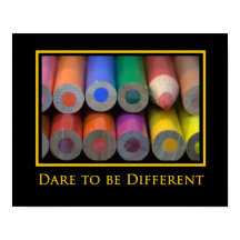 "Sei anders" Foto Poster drucken