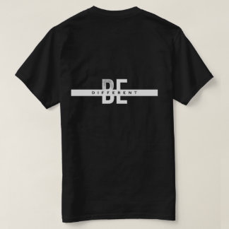 Sei anders | Motivierende Typografie T-Shirt