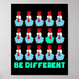 Sei anders poster