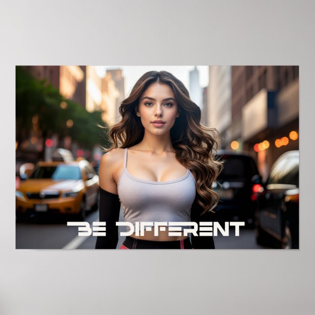 SEI ANDERS POSTER (Vorne)