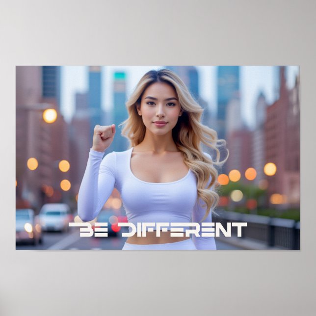 SEI ANDERS -  POSTER (Vorne)