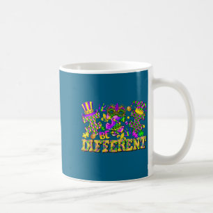 Sei anders Puzzle-Teil Mardi Gras New Orleans Kaffeetasse