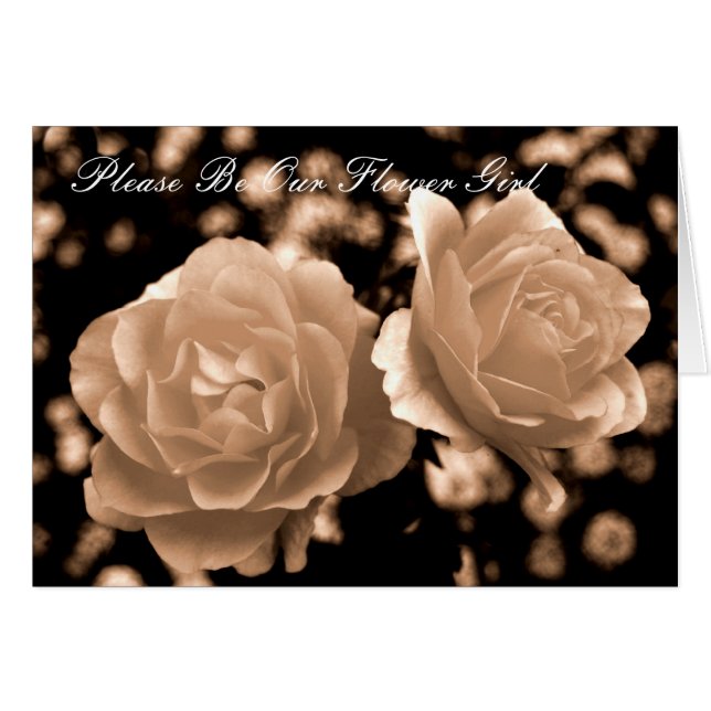 Sei bitte unser Blumenmädchen (Vorderseite (Horizontal))