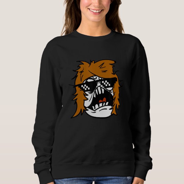 Sei Cool & entspannt Genießen Sie Sarcastic Ugly M Sweatshirt (Vorderseite)
