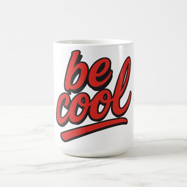 Sei cool kaffeetasse (Mittel)