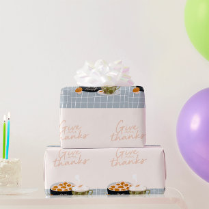 Sei Dankbar Für Gemütliche Abende Herbstliche Genü Geschenkpapier