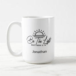 Sei das Christliche Mathew 5:14 Kaffeetasse