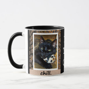 Sei. Das. Katze. -Schwarz Tasse