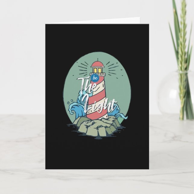 Sei das Licht Karte (Vorderseite)