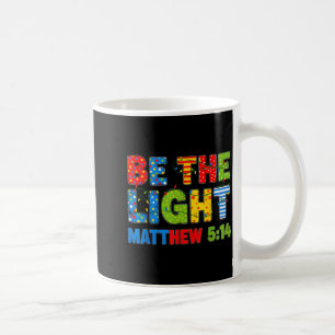 Sei das Licht Matthäus 5 14 Kaffeetasse