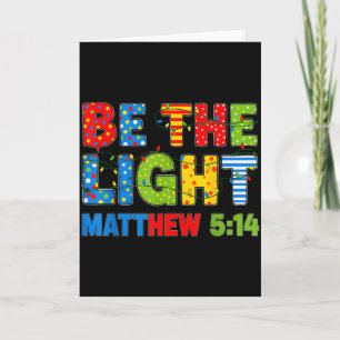 Sei das Licht Matthäus 5 14  Karte