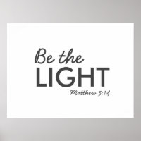 Sei das Licht | Matthew 5:14 Bibelverse Christlich