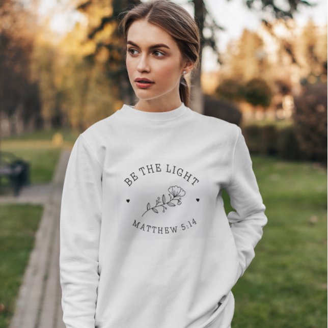 Sei das Licht | Matthew 5:14 Bibelverse T-Shirt (Von Creator hochgeladen)
