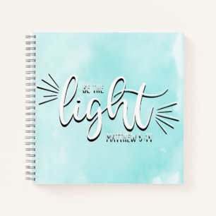 Sei das Licht Matthew 5:14 Journal Notizbuch