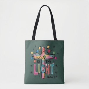 Sei das Licht Weihnachten Christliches Kreuz Xmas