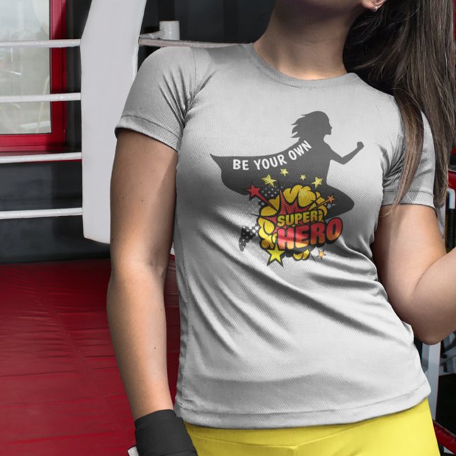 Sei Dein Eigener Superheld SLIM FIT T-Shirt (Von Creator hochgeladen)