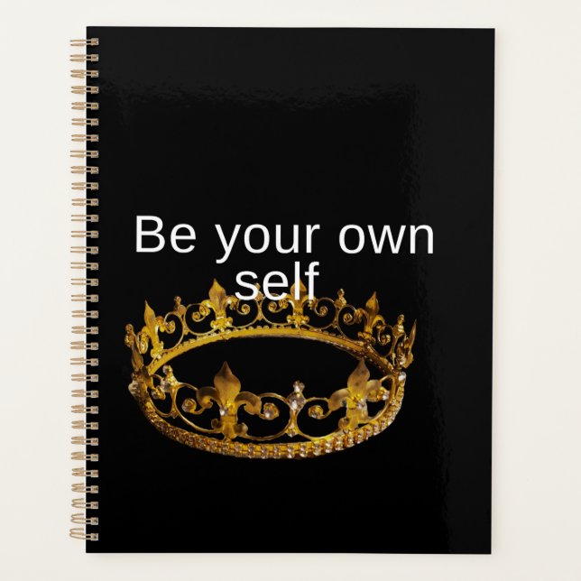 Sei dein eigenes Selbst Planer (Vorderseite)