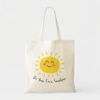 "Sei Dein Eigenes Sonnenschein" Süßer Kawaii Glück Tragetasche