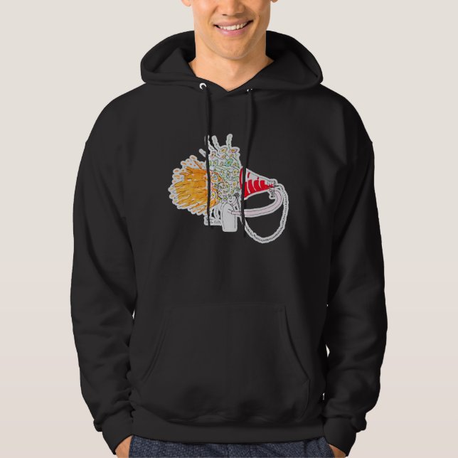 Sei dein größter Fan Hoodie (Vorderseite)