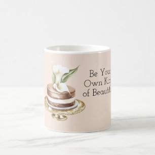 Sei deine eigene Art von Schönem Torten-Kalla-Lili Kaffeetasse