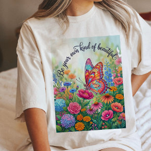 Sei deine eigene Art von schöner Schmetterlingskun Tri-Blend Shirt