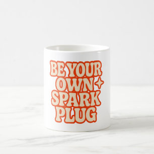 Sei deine eigene Zündkerze Kaffeetasse