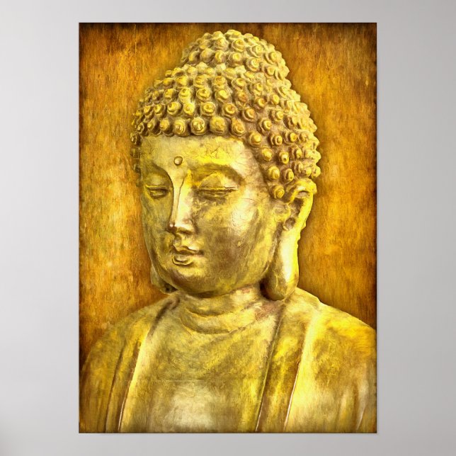 Sei der Buddha Poster (Vorne)