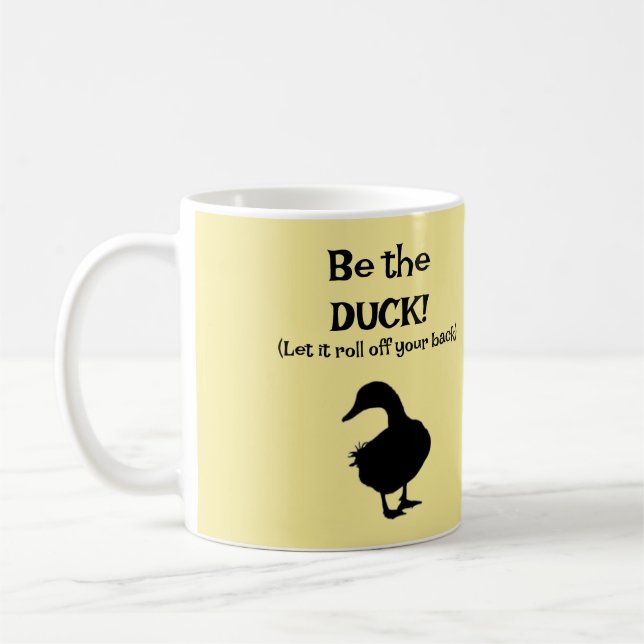 Sei der DUCK! Tasse (Links)