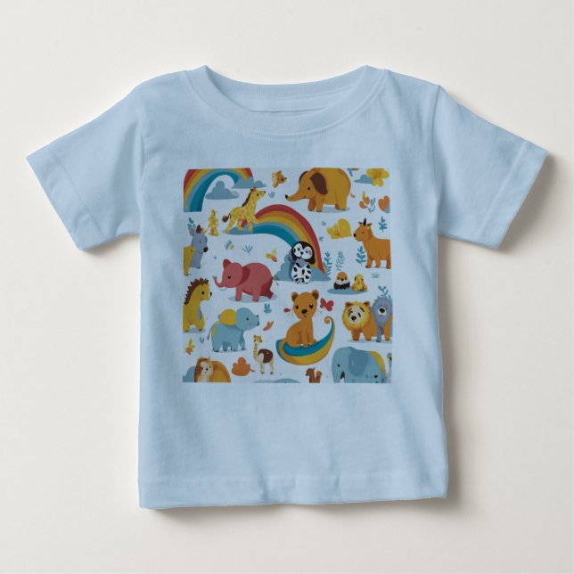 Sei der Freund der Tiere Baby T-shirt (Vorderseite)