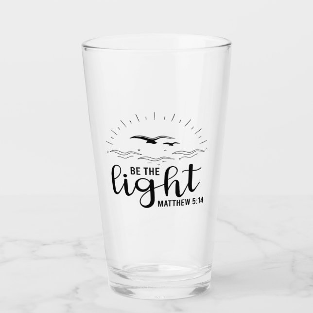 Sei der Glass-Cup für die leichte Bibel Glas (Vorderseite)