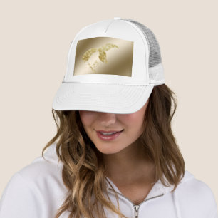 Sei der goldene LKW-Hut Truckerkappe