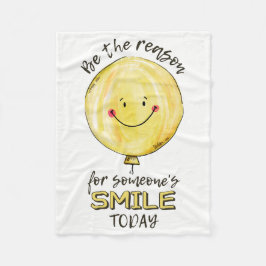 "Sei der Grund" Vlies Fleecedecke