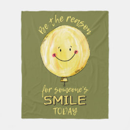 "Sei der Grund" Vlies Fleecedecke