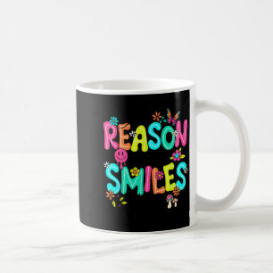 Sei der Grund, warum jemand heute lächelt Freundli Kaffeetasse