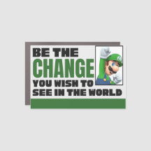 Sei der Luigi, den du will, um in der Welt zu sehe