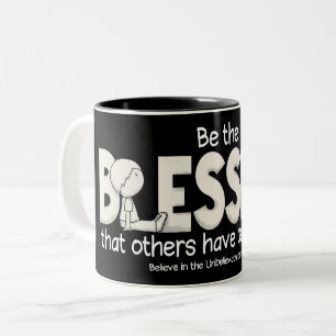 Sei der Segen Zweifarbige Tasse