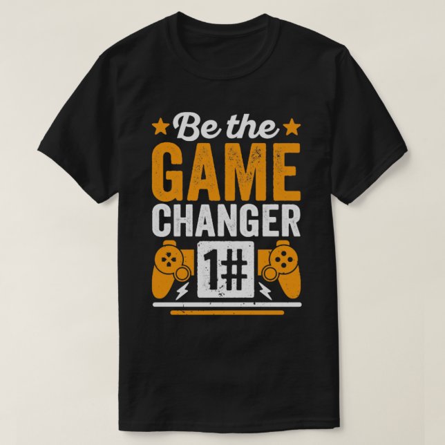 Sei der Spielgefährte T-Shirt (Design vorne)